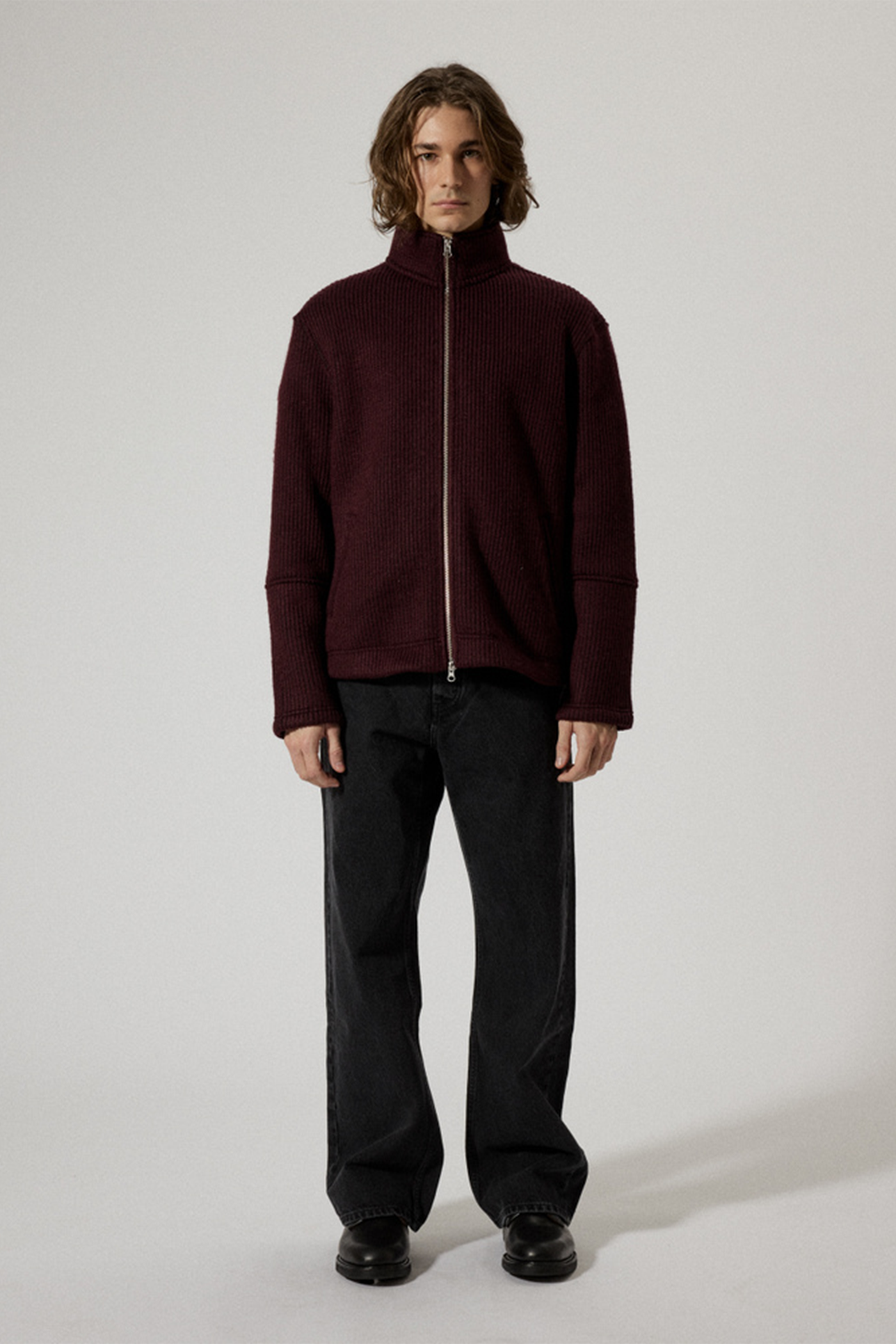 Brixtol Textiles | Seven Wool Burgundy