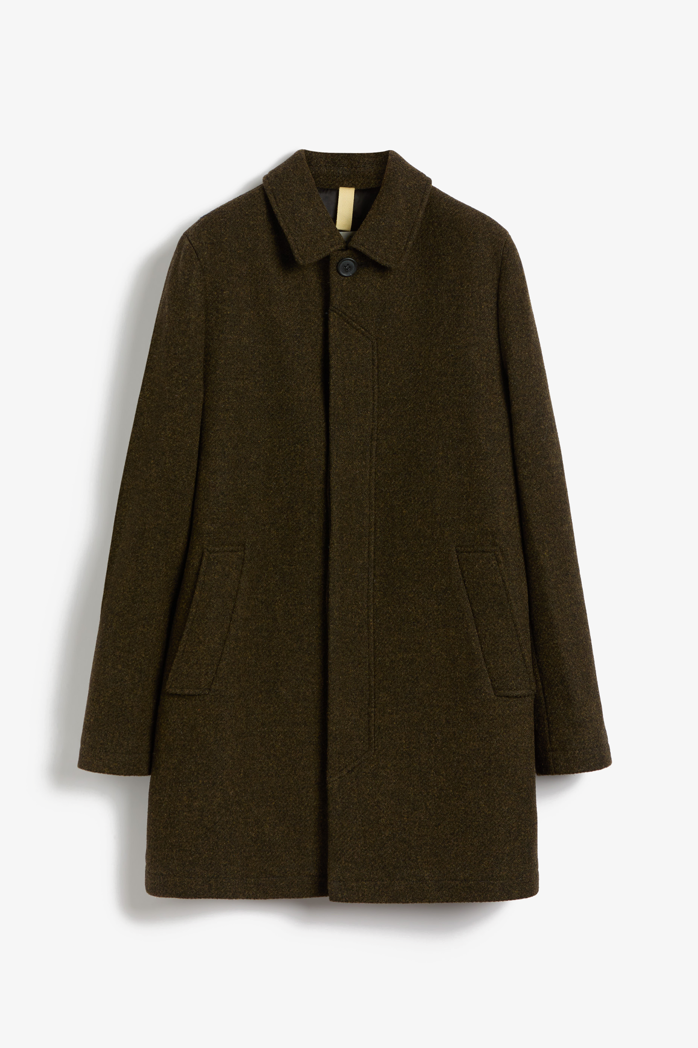 Brixtol Textiles | T-Coat Wool Brown