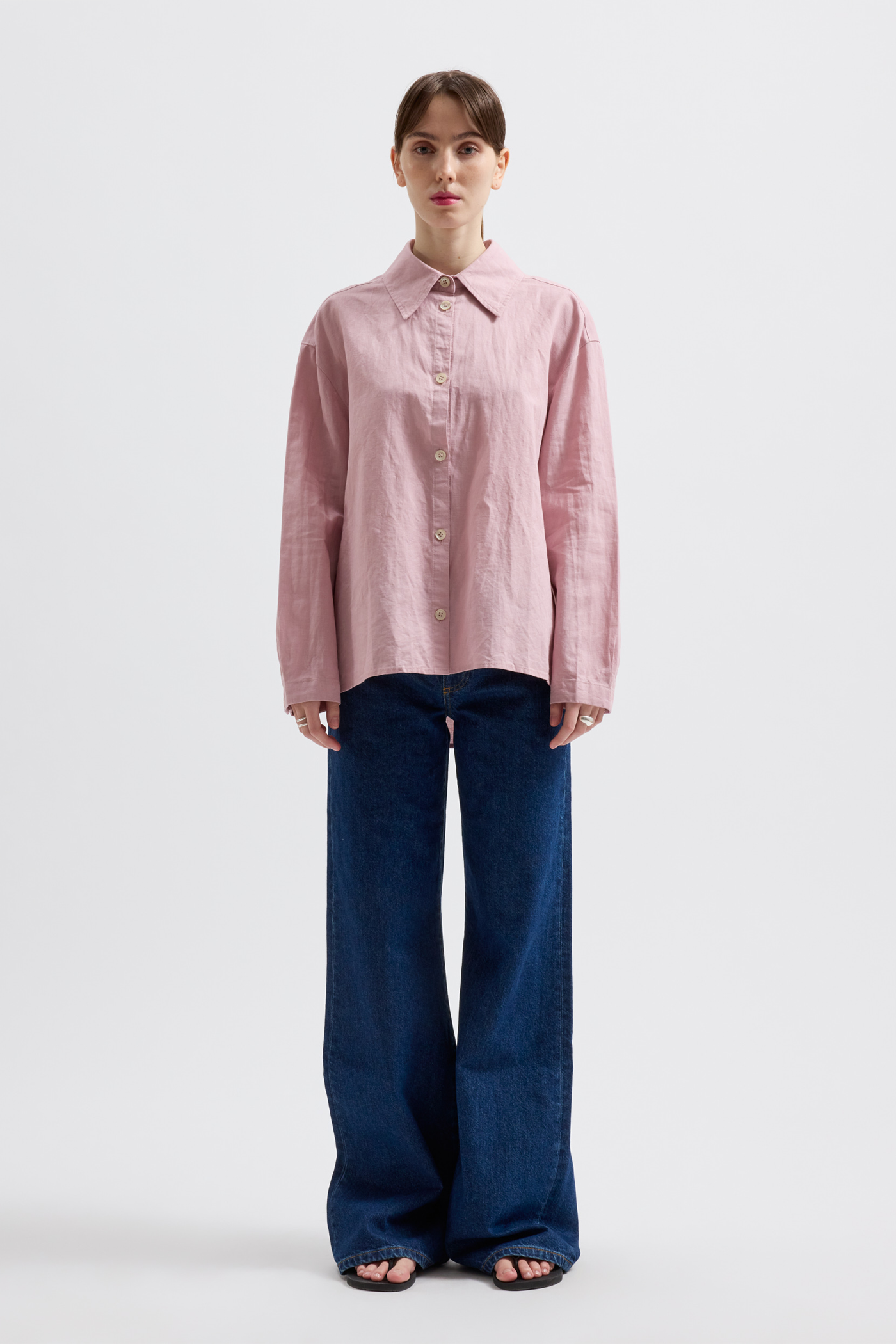 Brixtol Textiles | Stella Dusty Pink