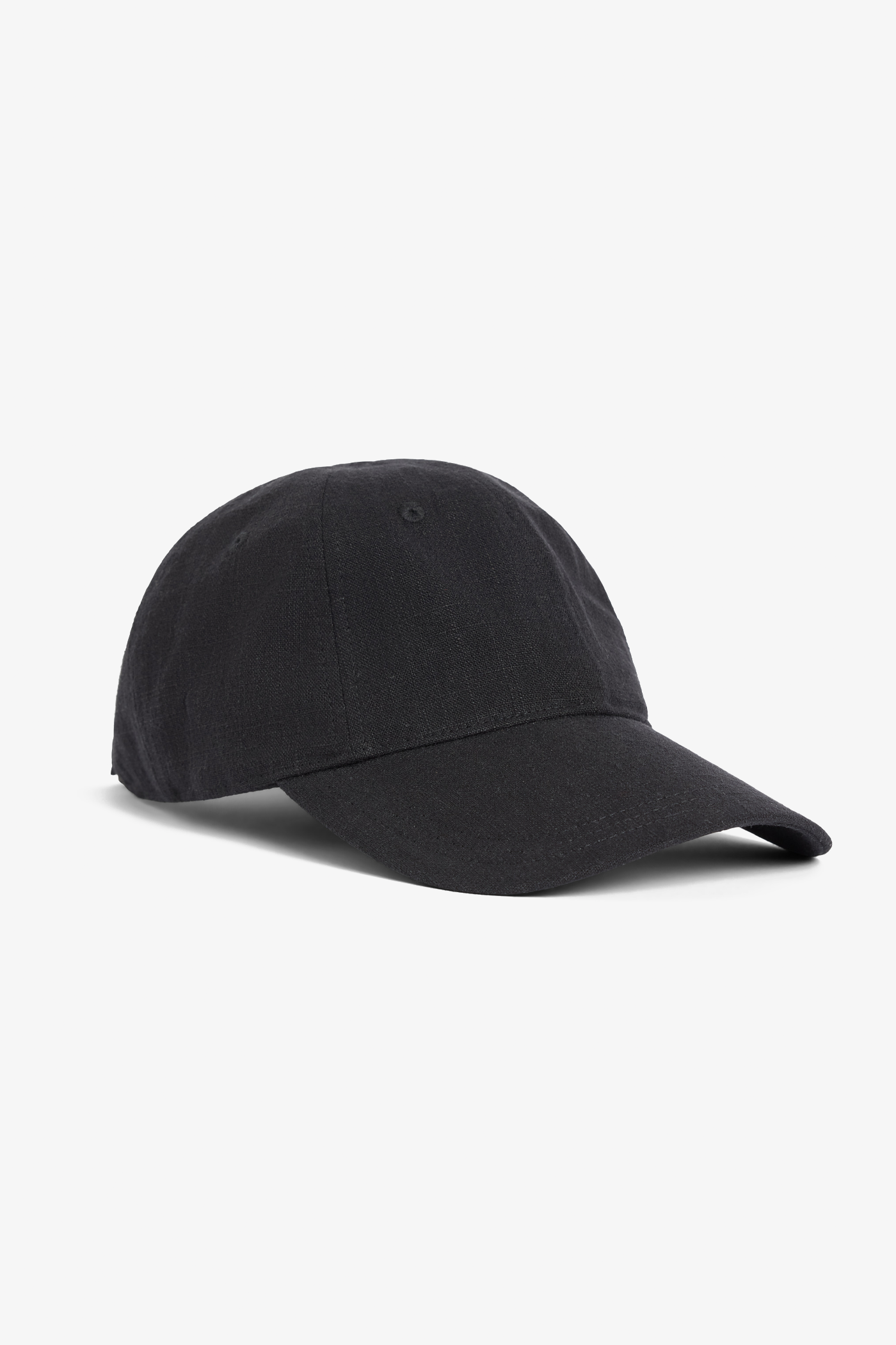 Brixtol Textiles | Mac Cap Linen Black