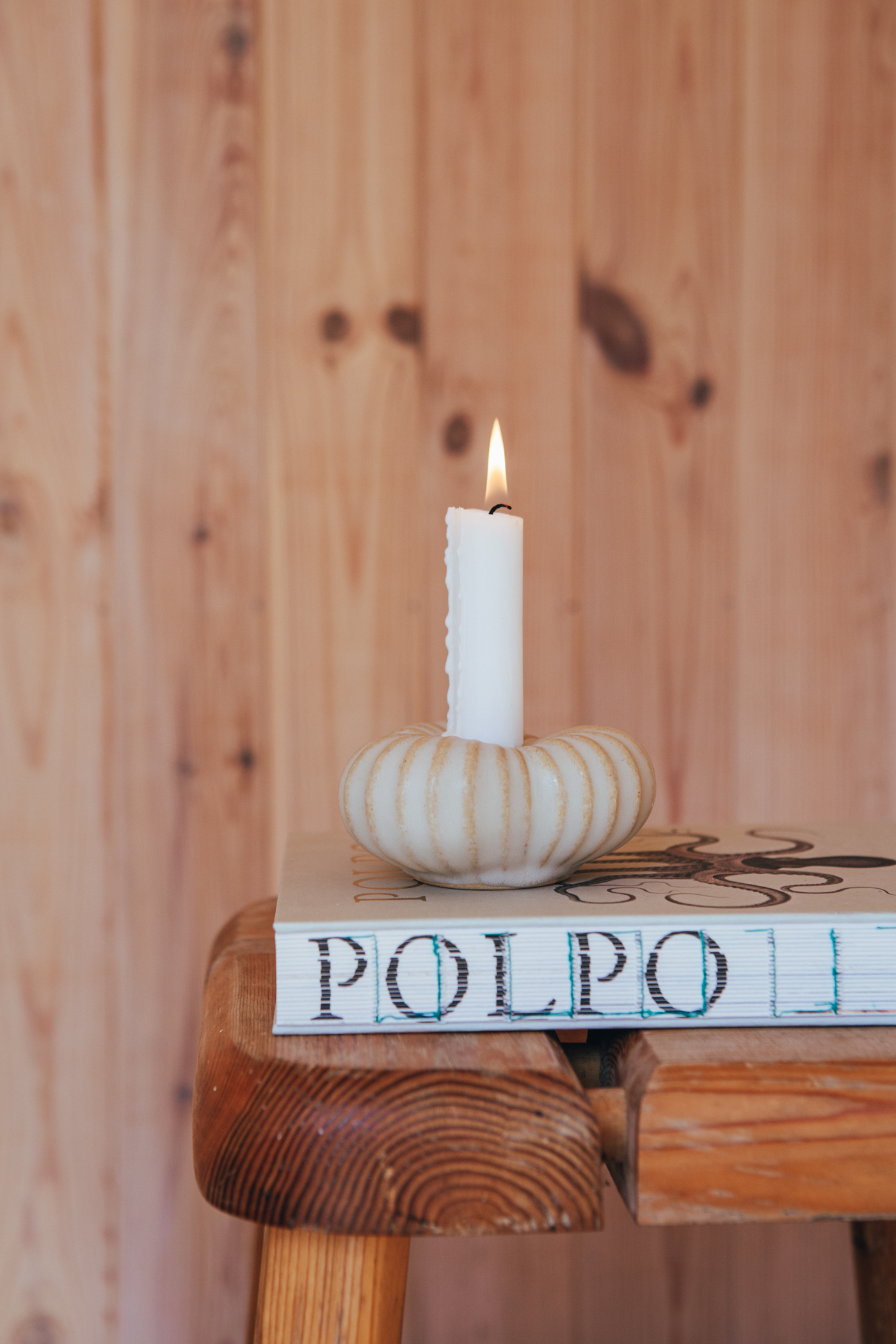 Paradisverkstaden | Candle Holder Oat