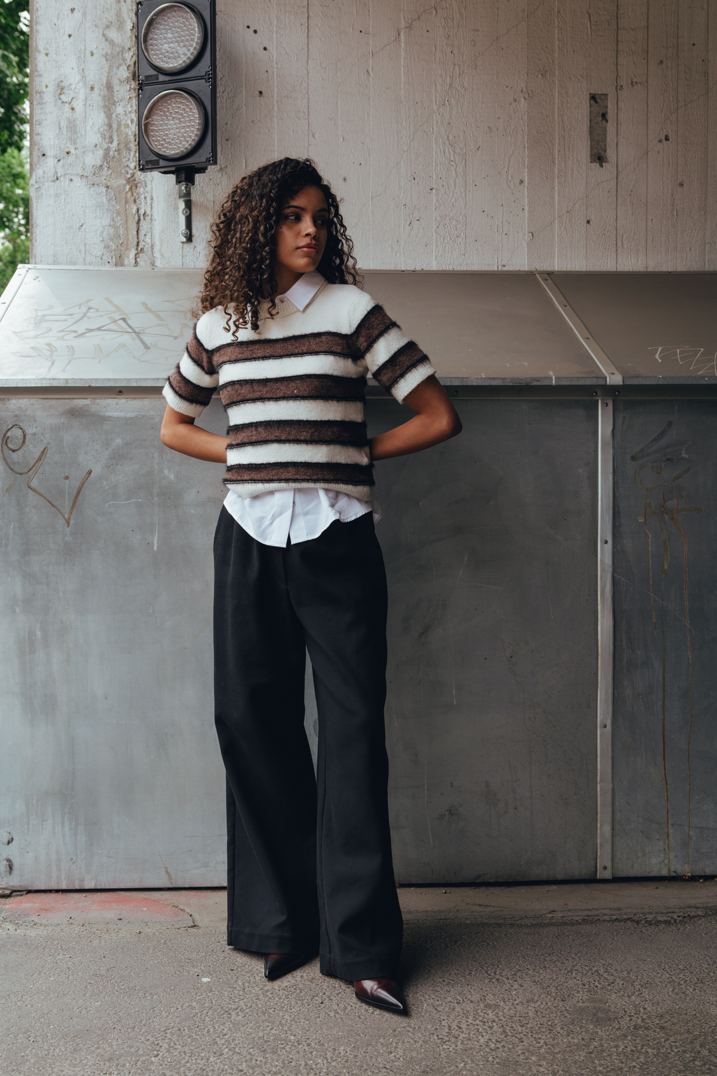 Samsoe Samsoe | Sacian t-shirt Black Coffee St.