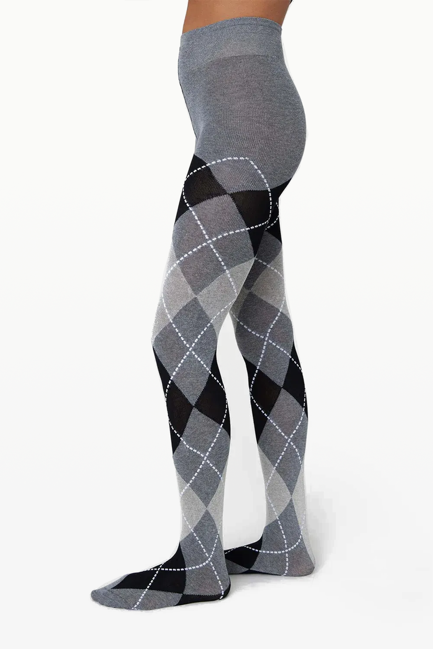 Swedish Stockings | Harriet Cotton Argyle Tights