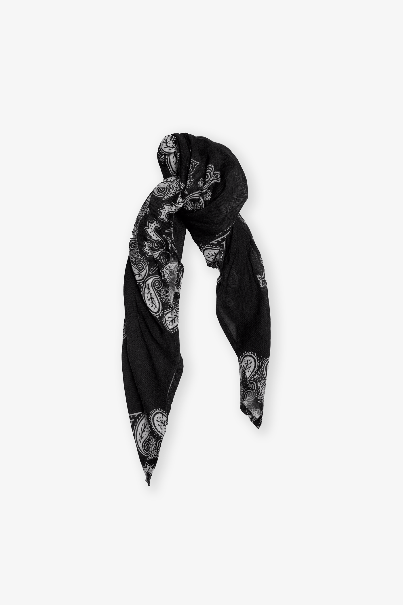 Nudie Jeans | Ingrid Bandana Paisley Black