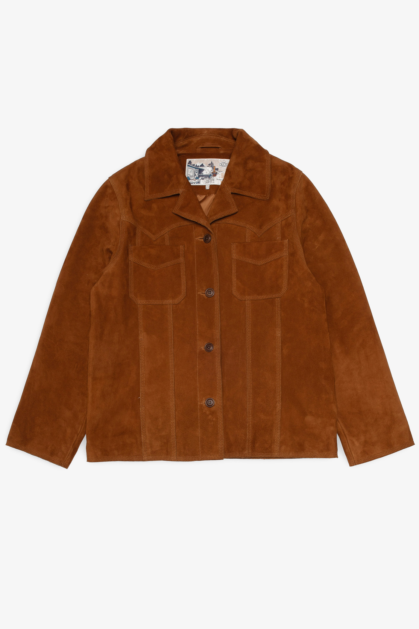 Nudie Jeans | Peggy Suede Jacket Cognac