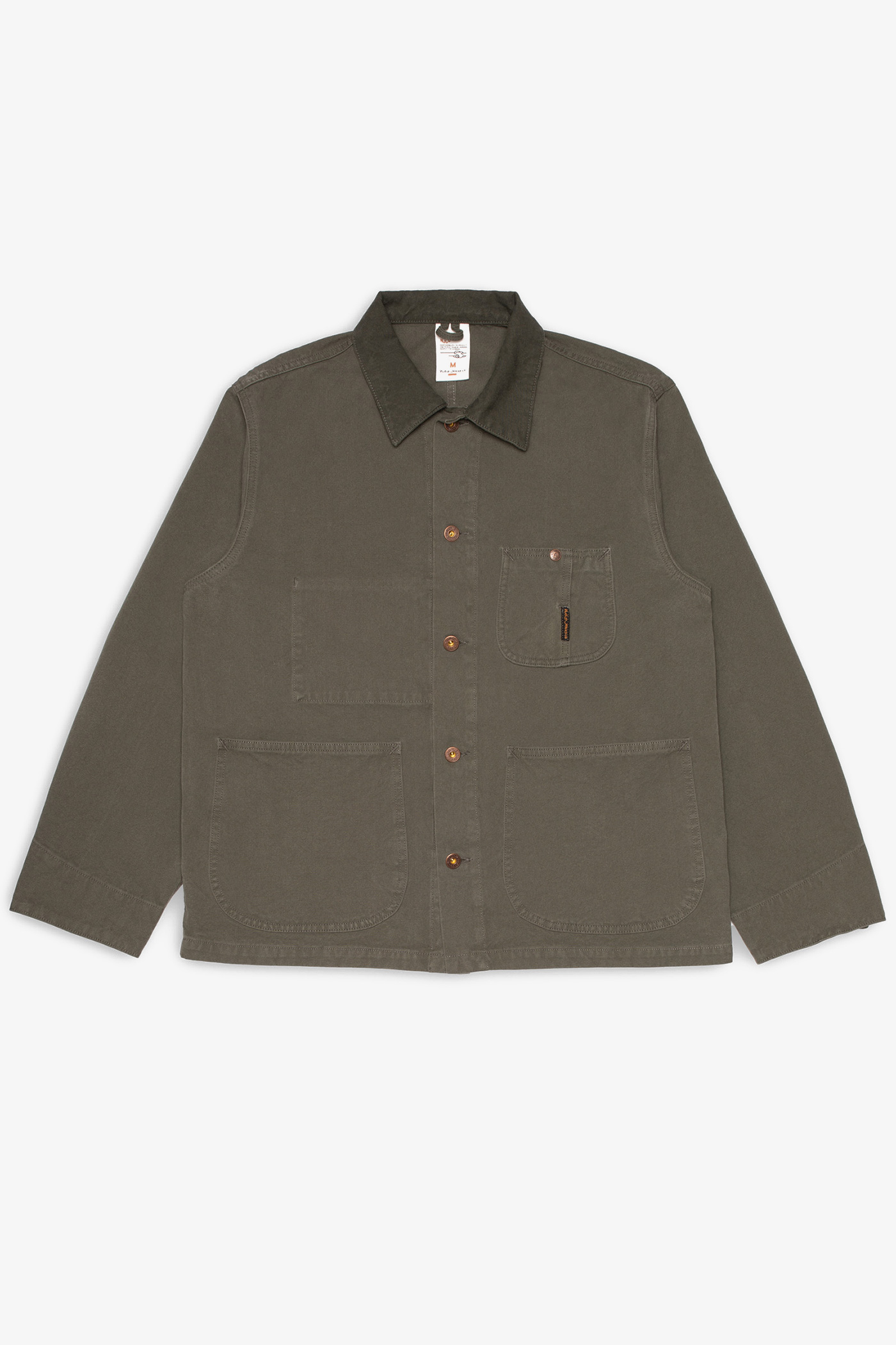 Nudie Jeans | Howie Chore Jacket Duck Canvas Green