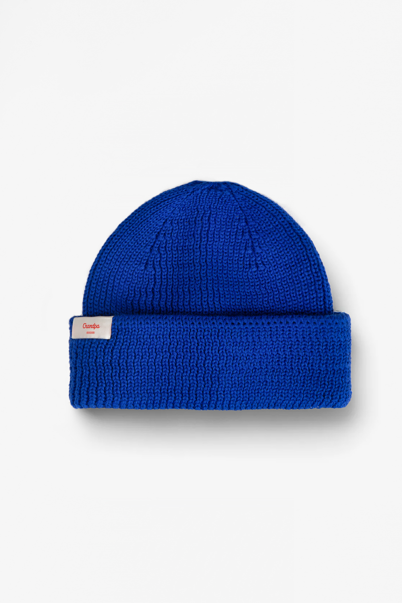 Grandpa Goods | Fisherman Beanie Clear Blue