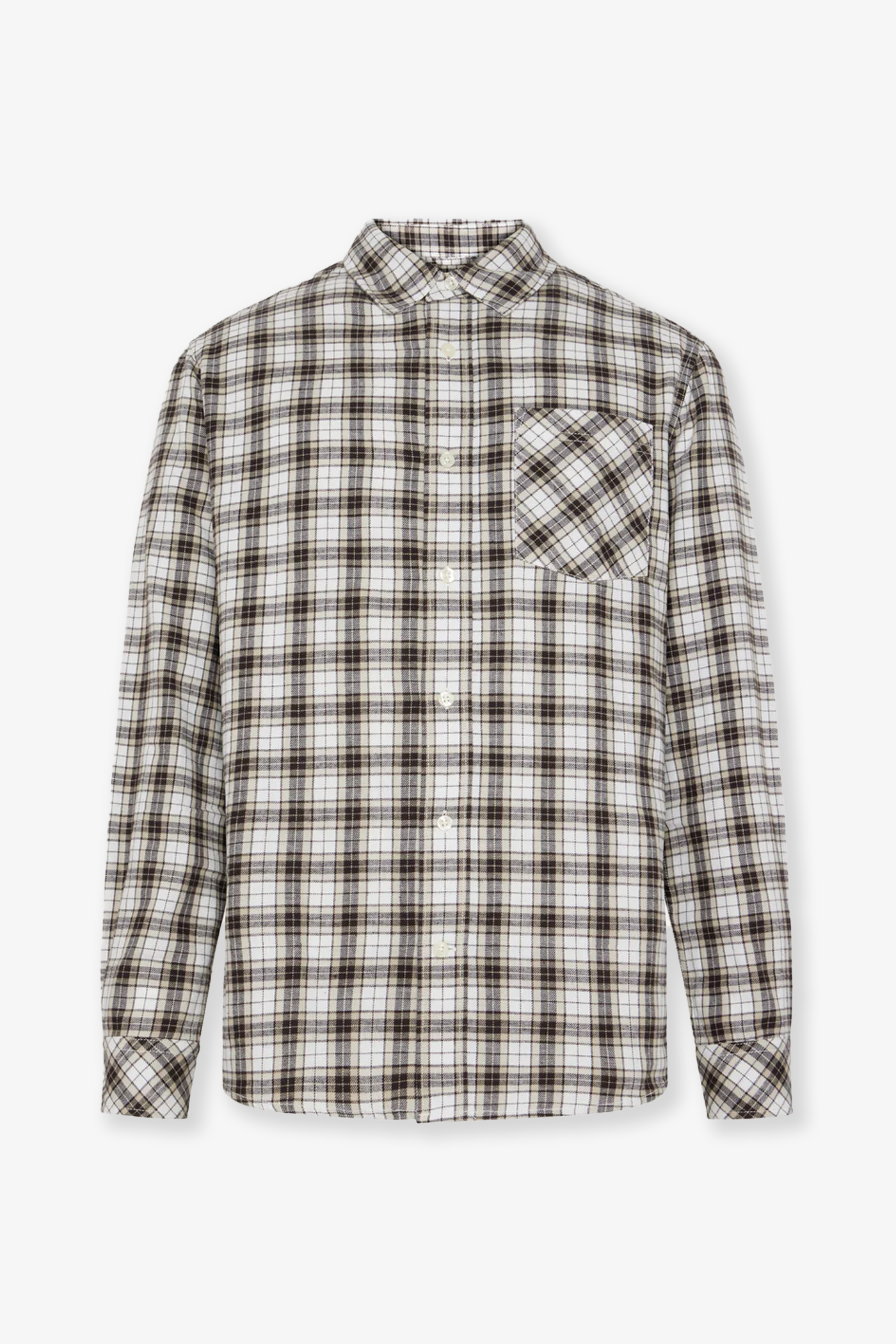 Knowledge Cotton Apparel | Organic Cotton Checked Flannel Shirt