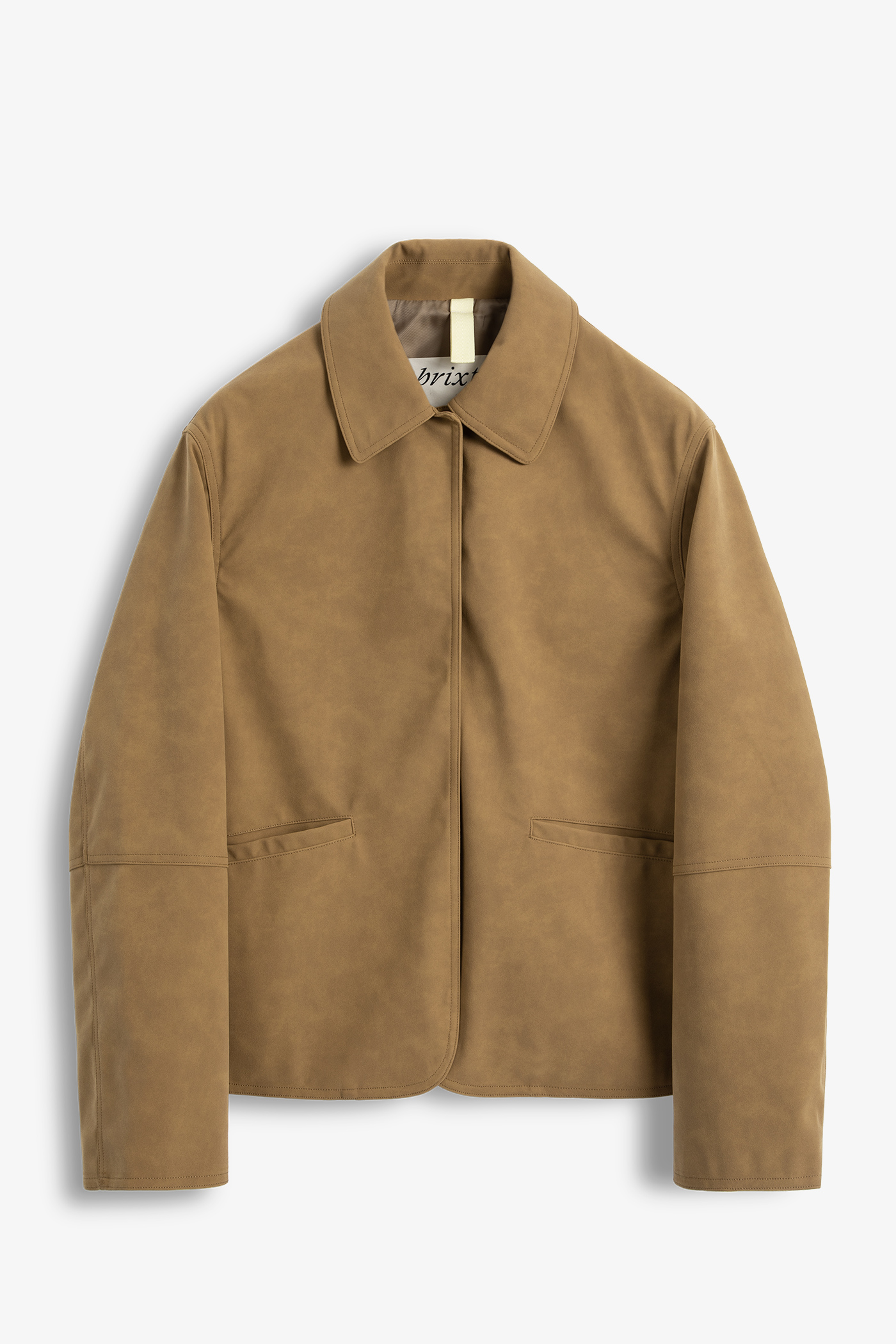 Brixtol Textiles | Kai Faux Suede Tan