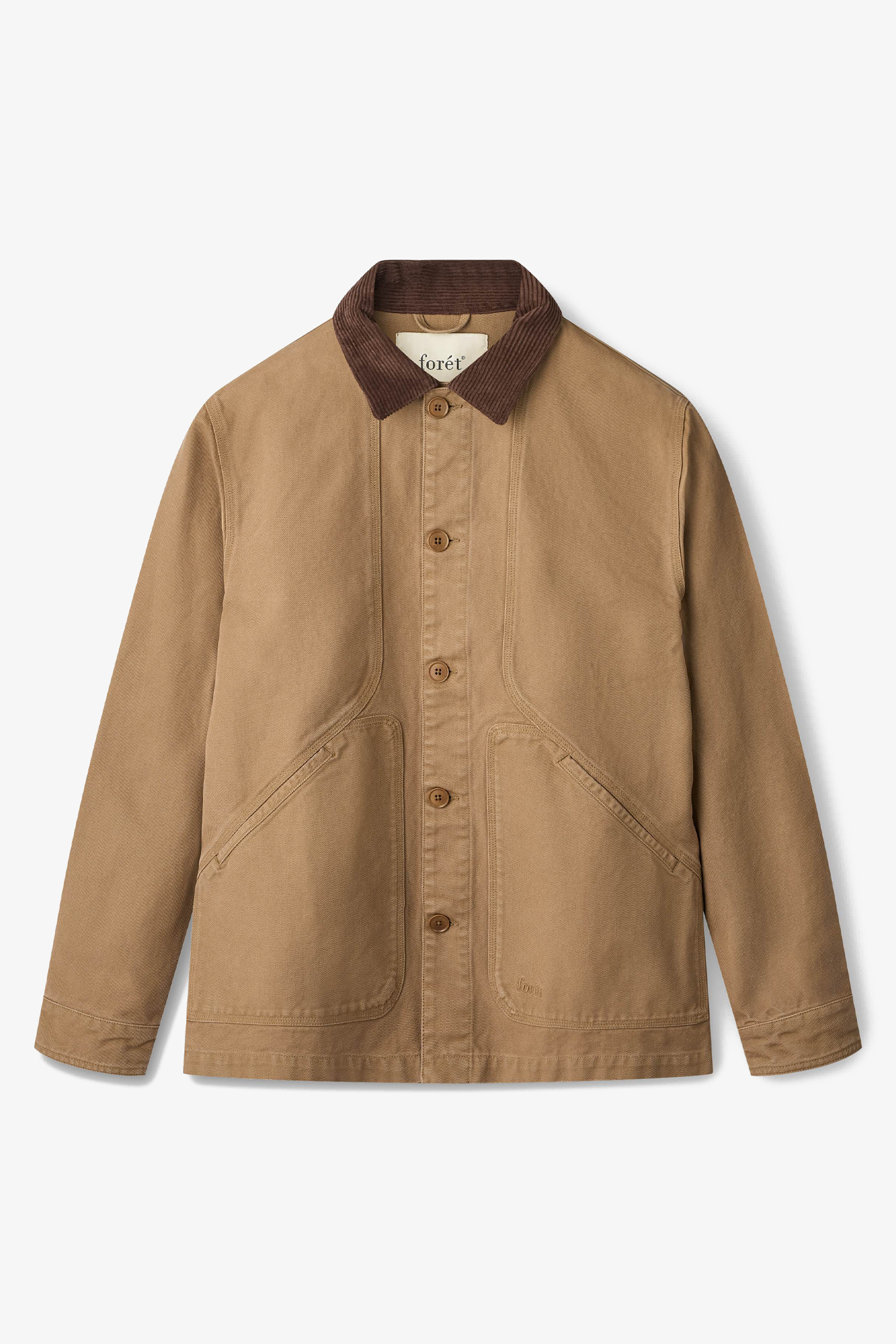 Forét | Berry Overshirt Burnt Khaki