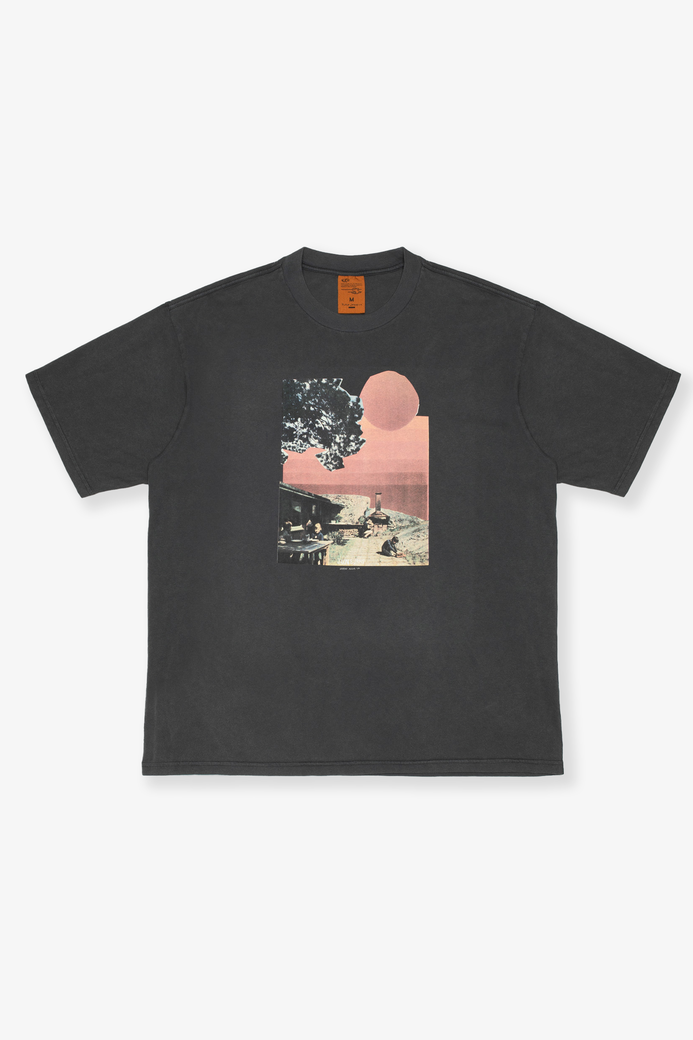 Nudie Jeans | Koffe Sunburns T-Shirt Antracite