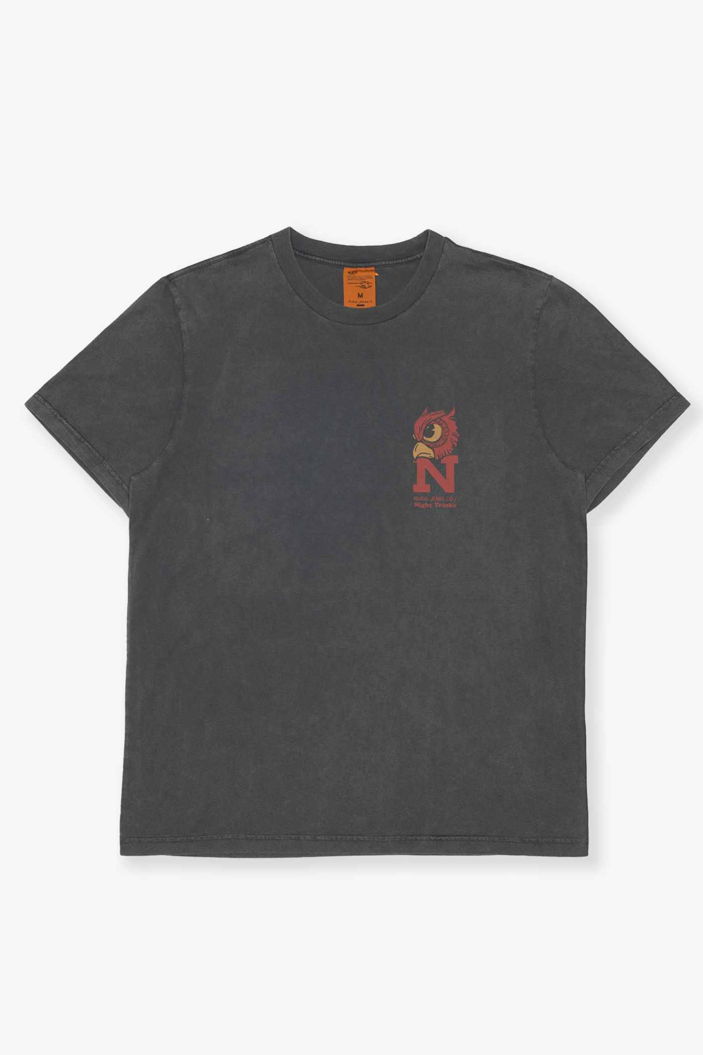 Nudie Jeans | Roy Night Tracks T-Shirt Antracite