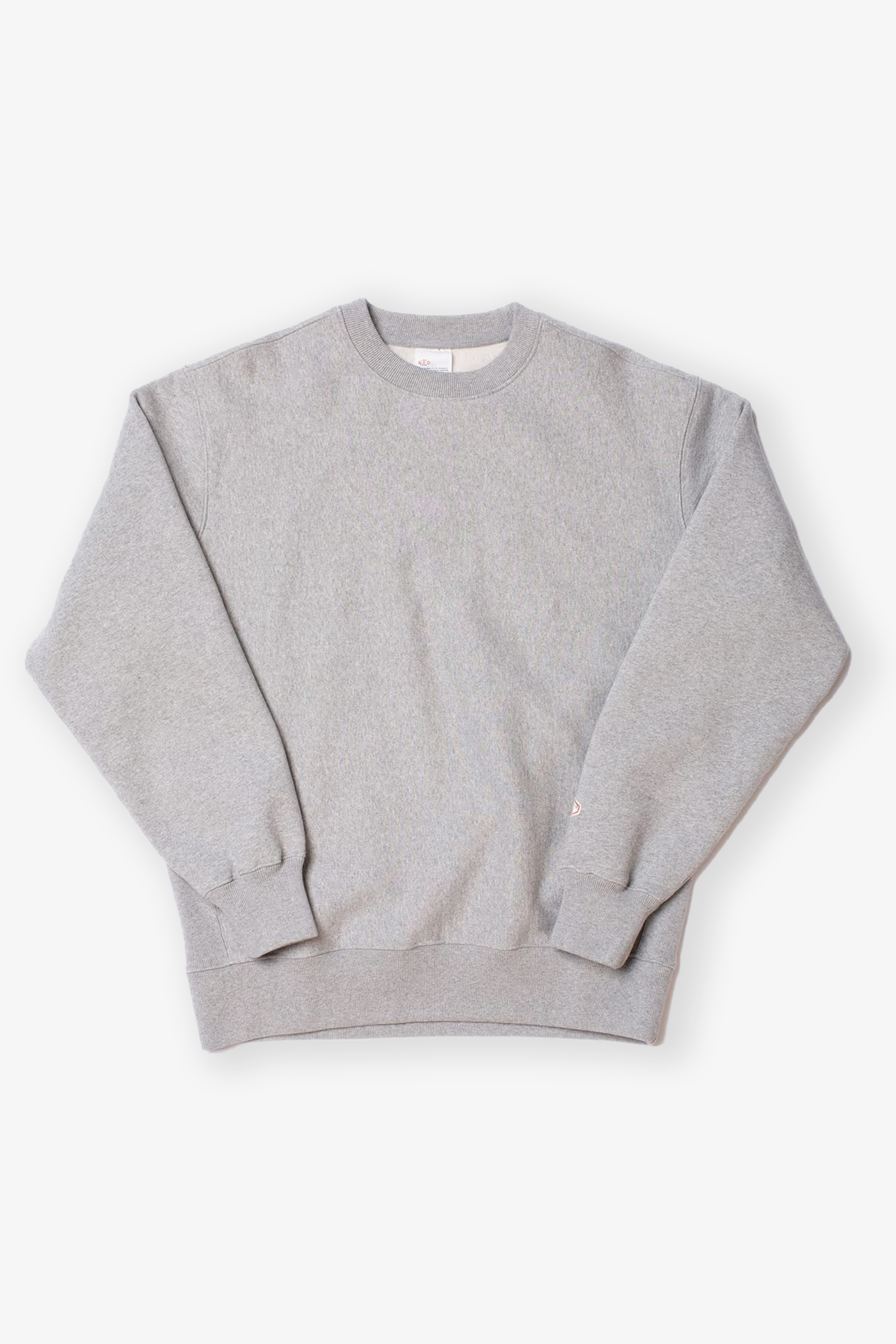 Nudie Jeans | Hasse Crew Neck Sweatshirt Greymelange