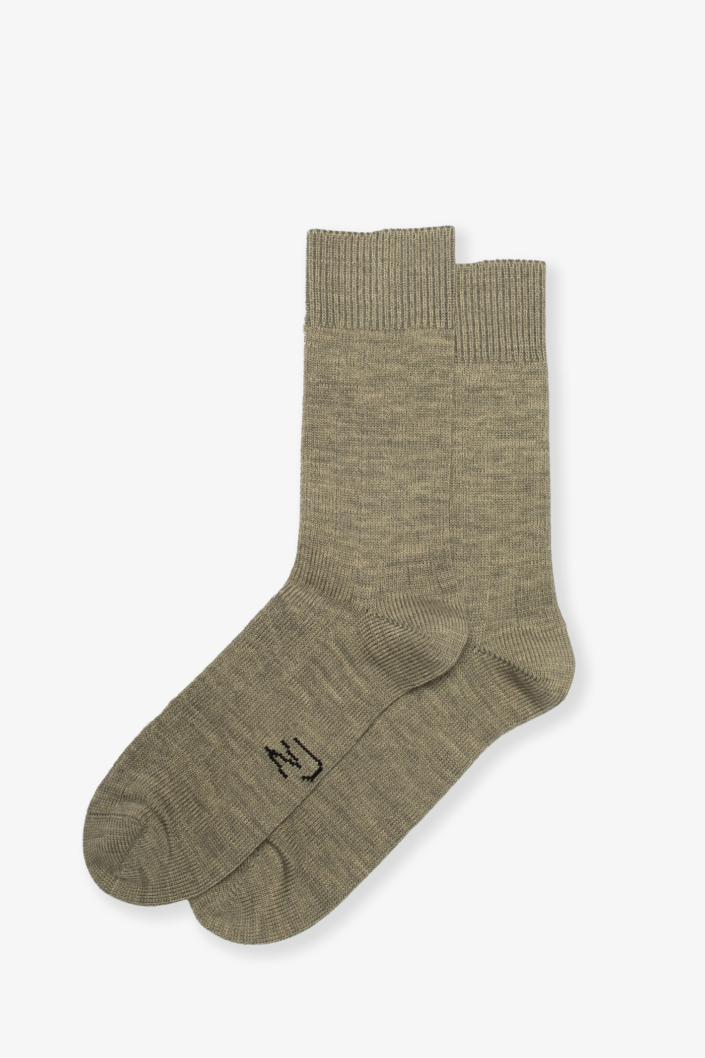 Nudie Jeans | Men Broad Ribbed Socks Desert