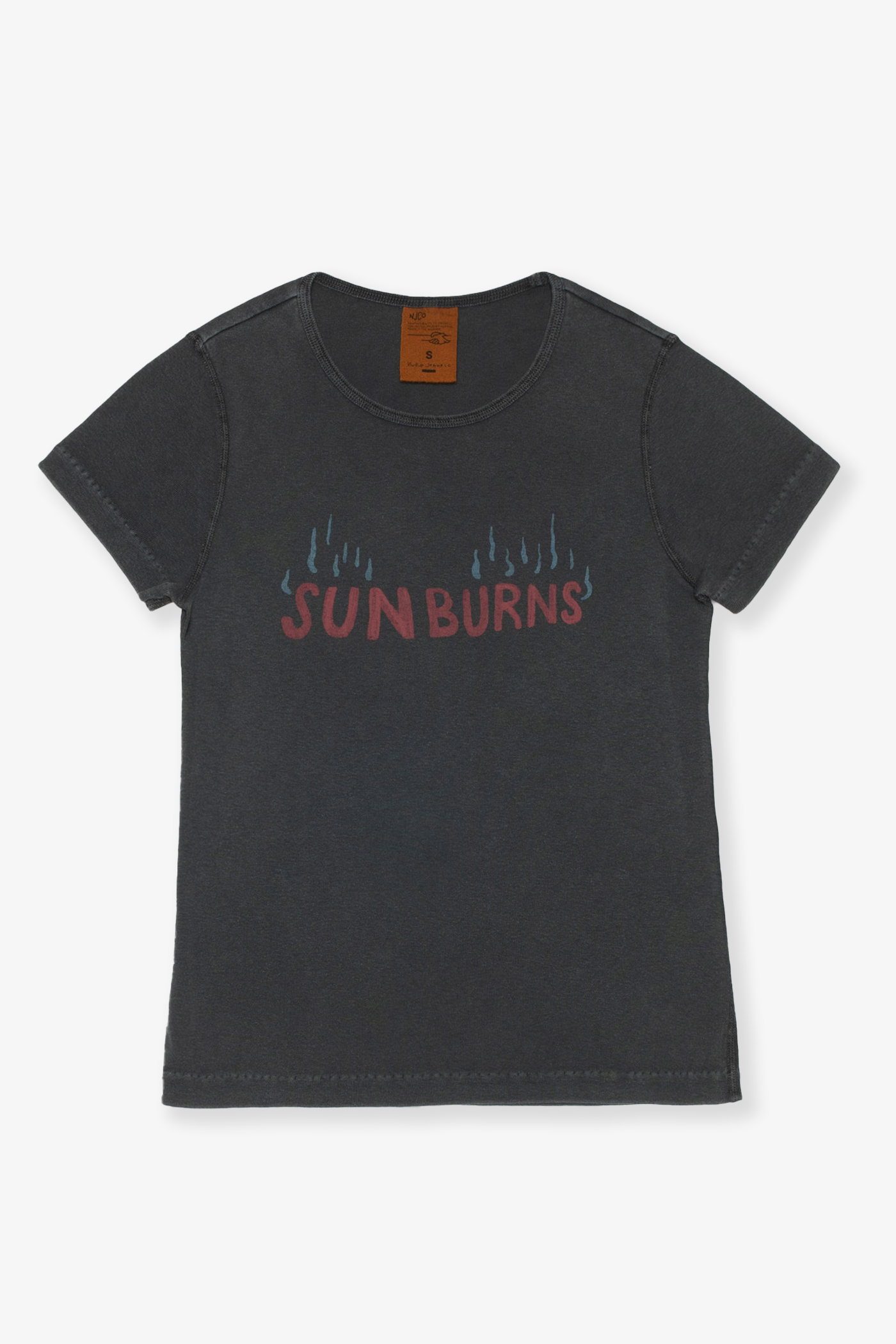 Nudie Jeans | Eve Sunburns T-Shirt Black