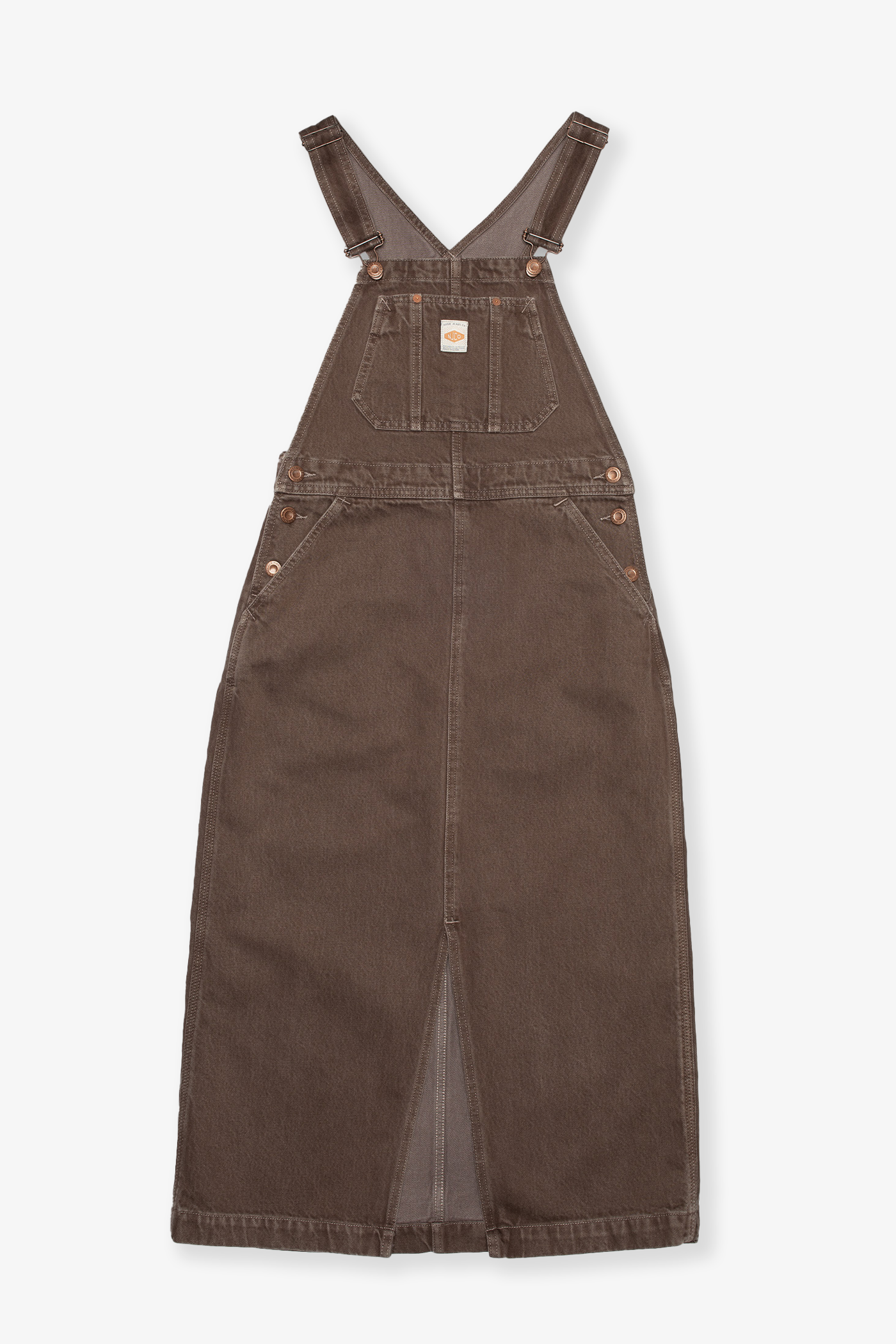 Nudie Jeans | Inger Dungarees Dress Espresso Brown