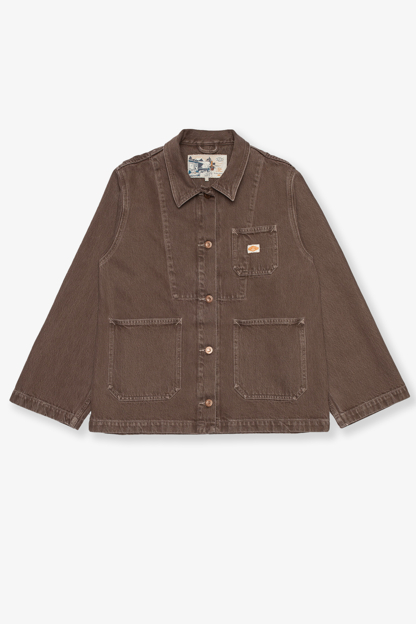 Nudie Jeans | Ada Workwear Jacket Espresso Brown