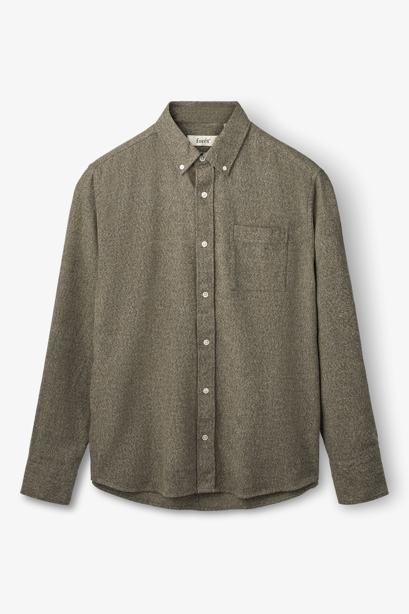 Forét | Creek Flannel Shirt Dark Pine
