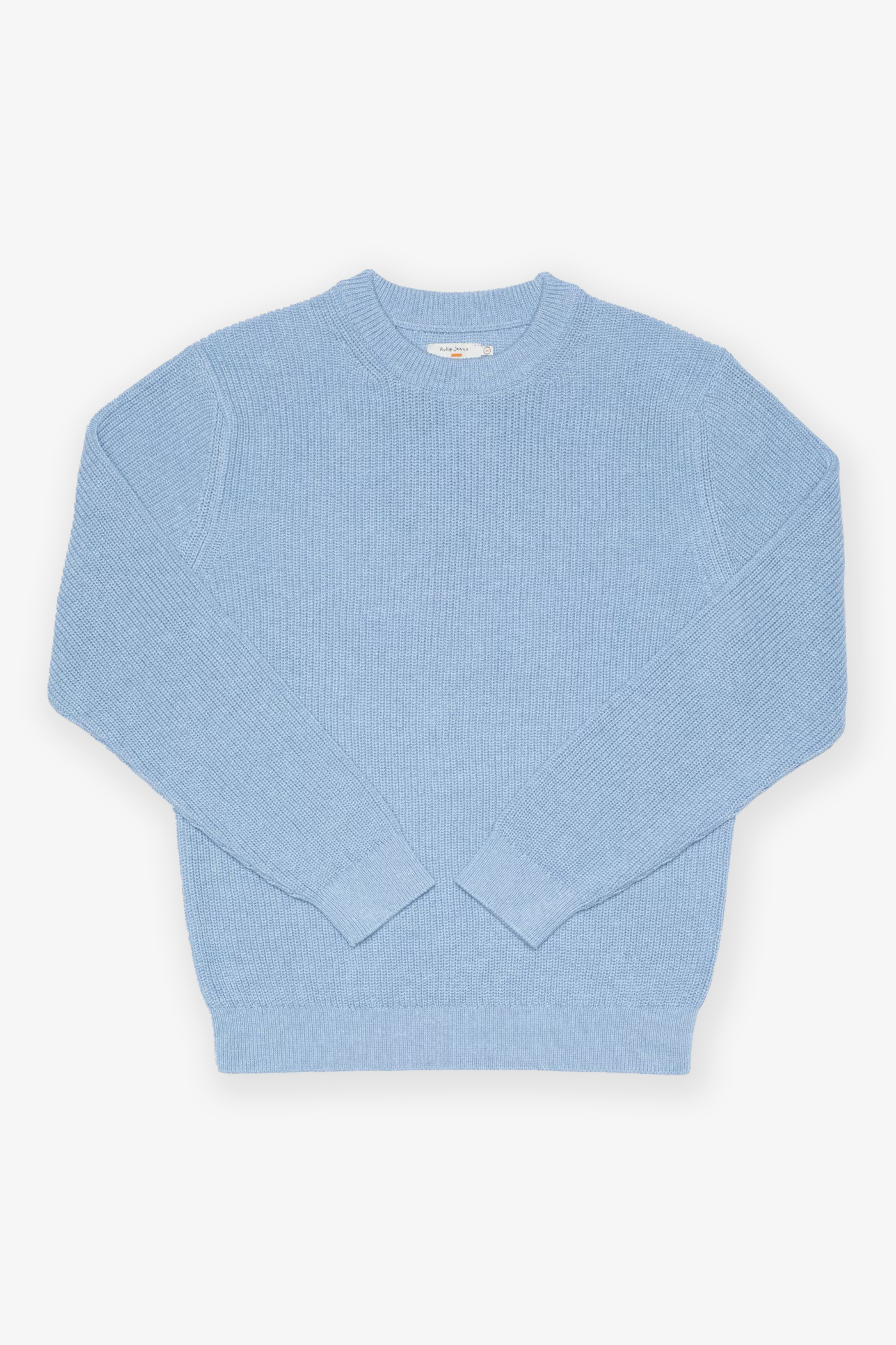 Nudie Jeans | August Rib Cotton Bluemelange