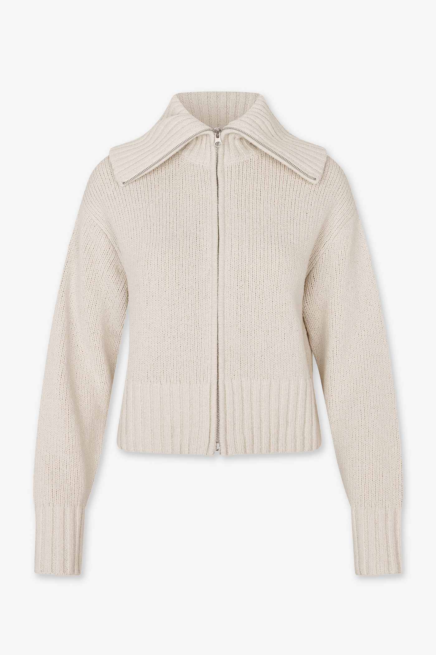 Samsoe Samsoe | Sajasmin zip Bone White