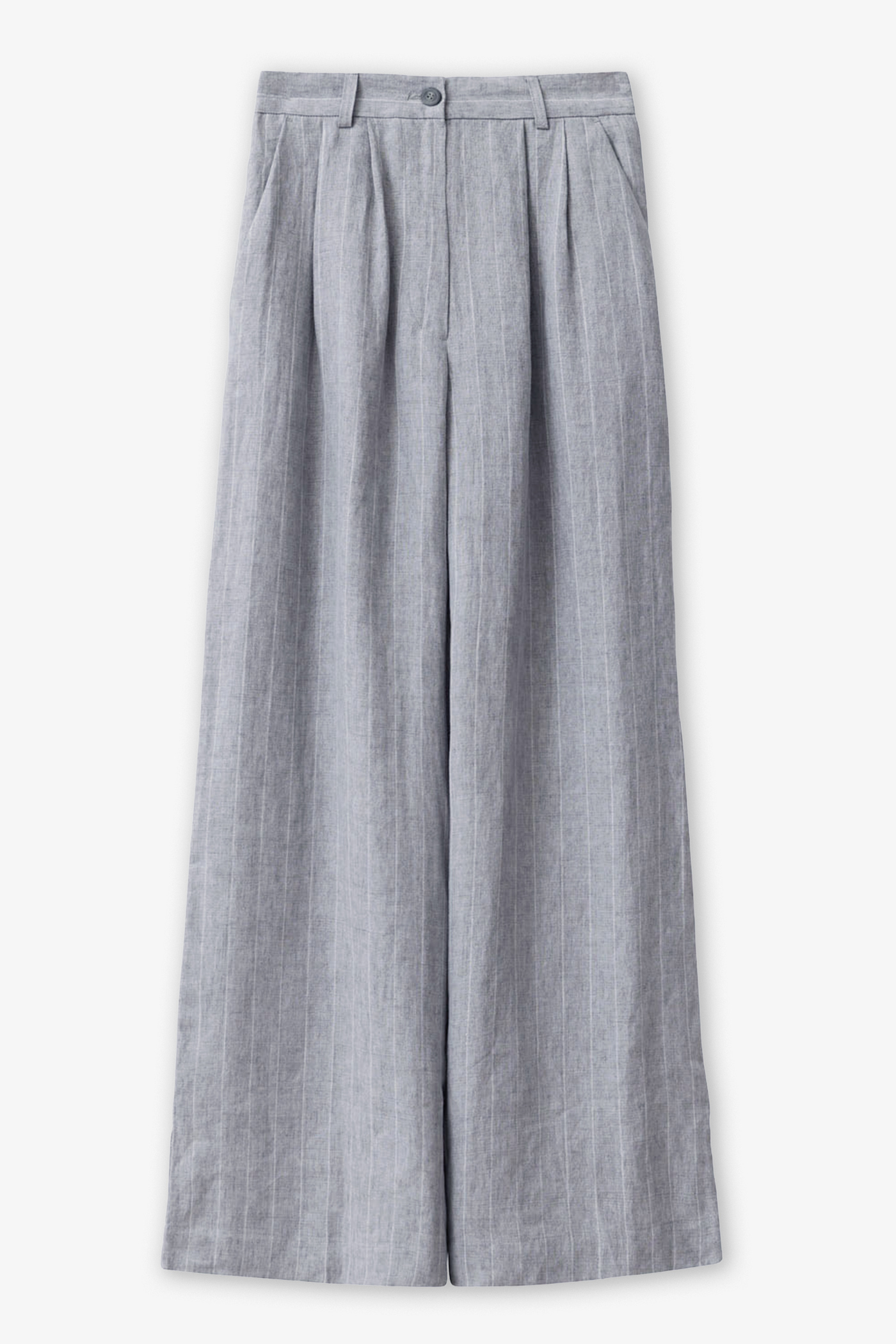 A Part of the Art | Dreamy Pants Grey With White Stripe