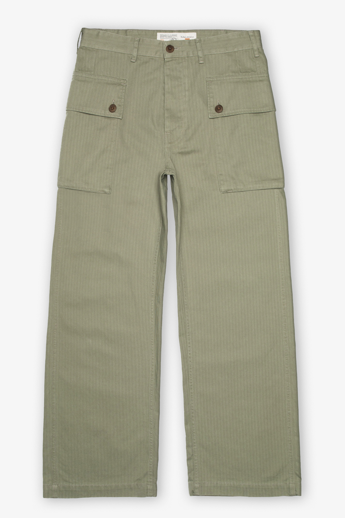 Nudie Jeans | Loud Larry Pants Pale Green