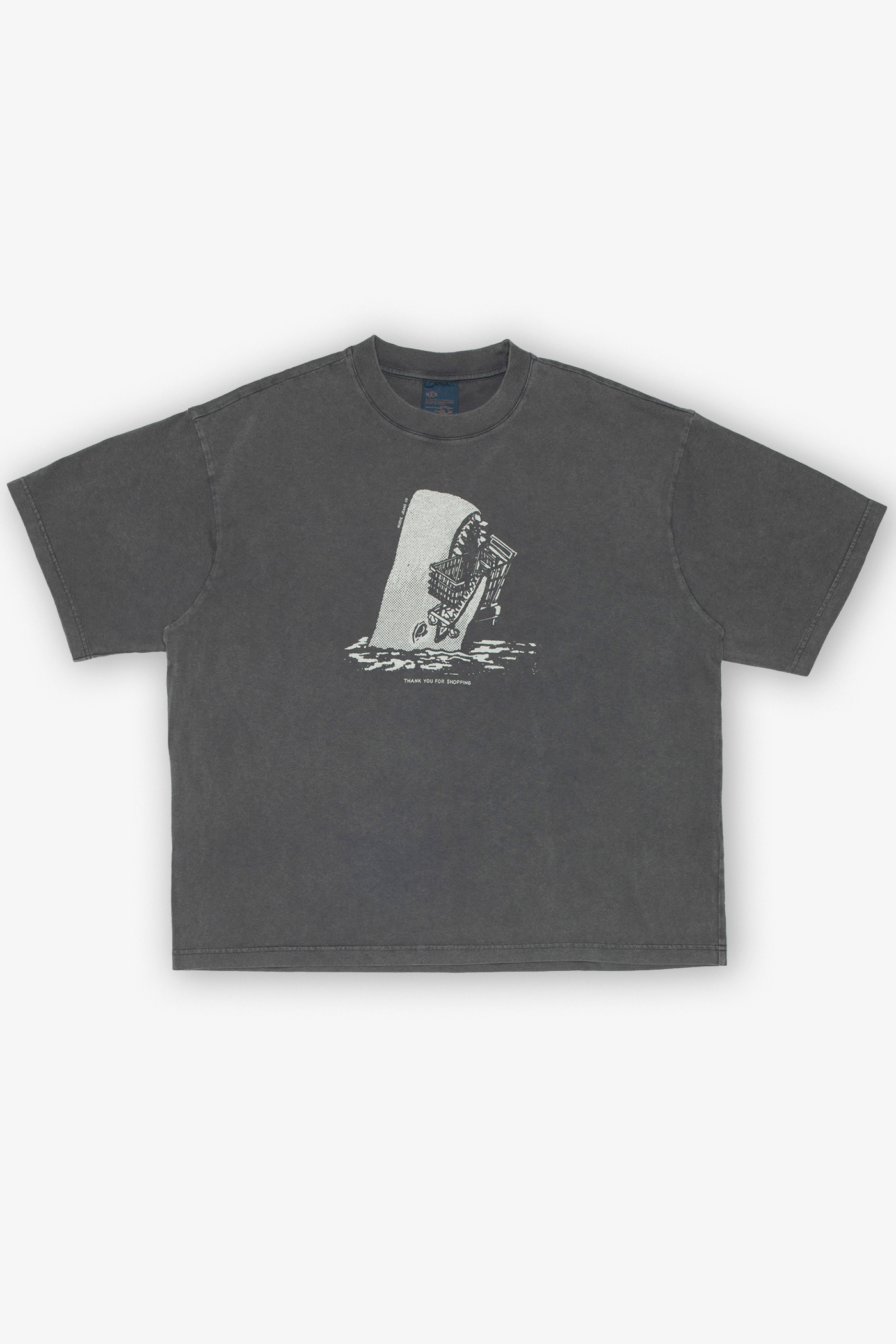 Nudie Jeans | Rita T-Shirt Shop-Chop Antracite