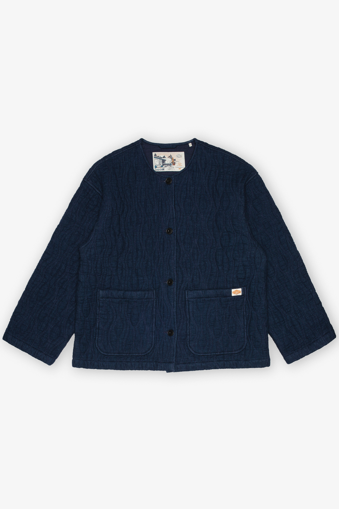 Nudie Jeans | Sandra Jacket Indigo Quilt Blue