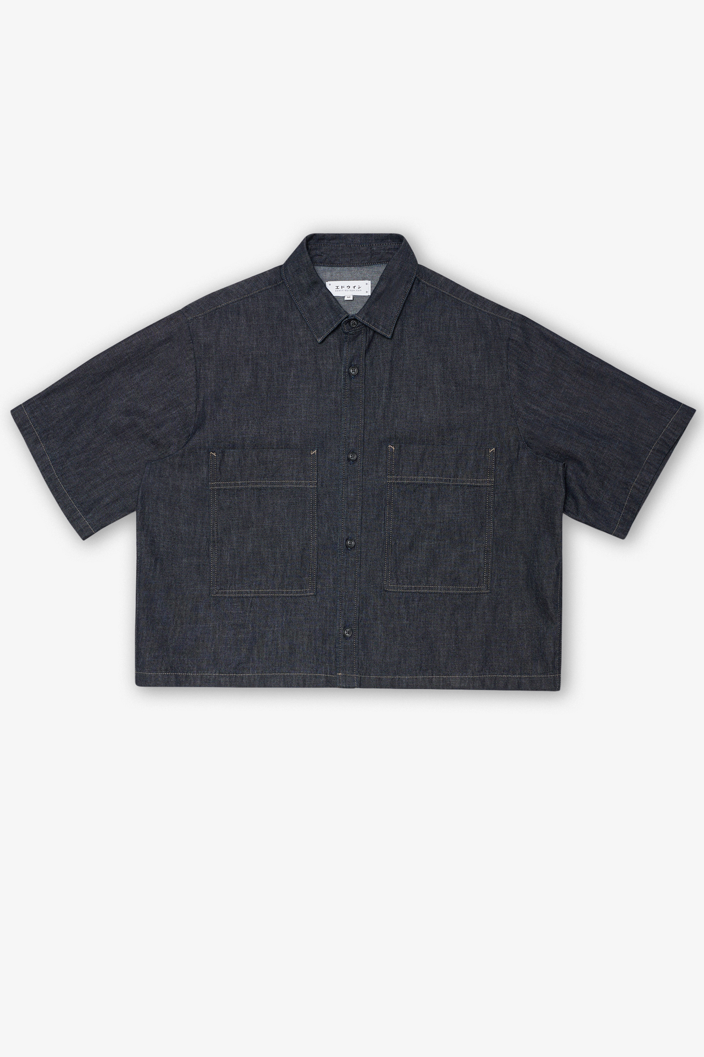 Edwin | W' Delme Shirt Ss Blue