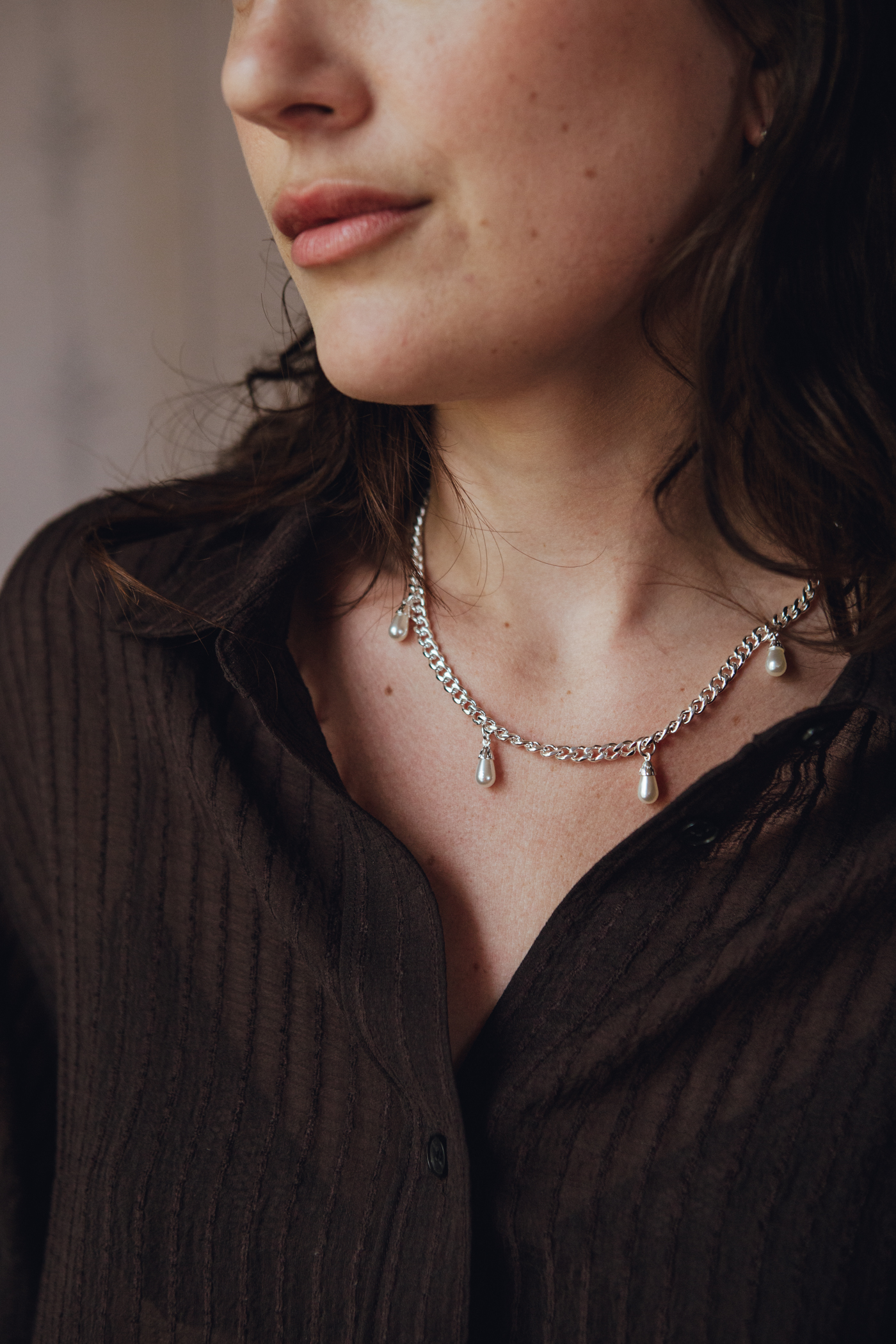 WOS | Lucy Necklace Silver