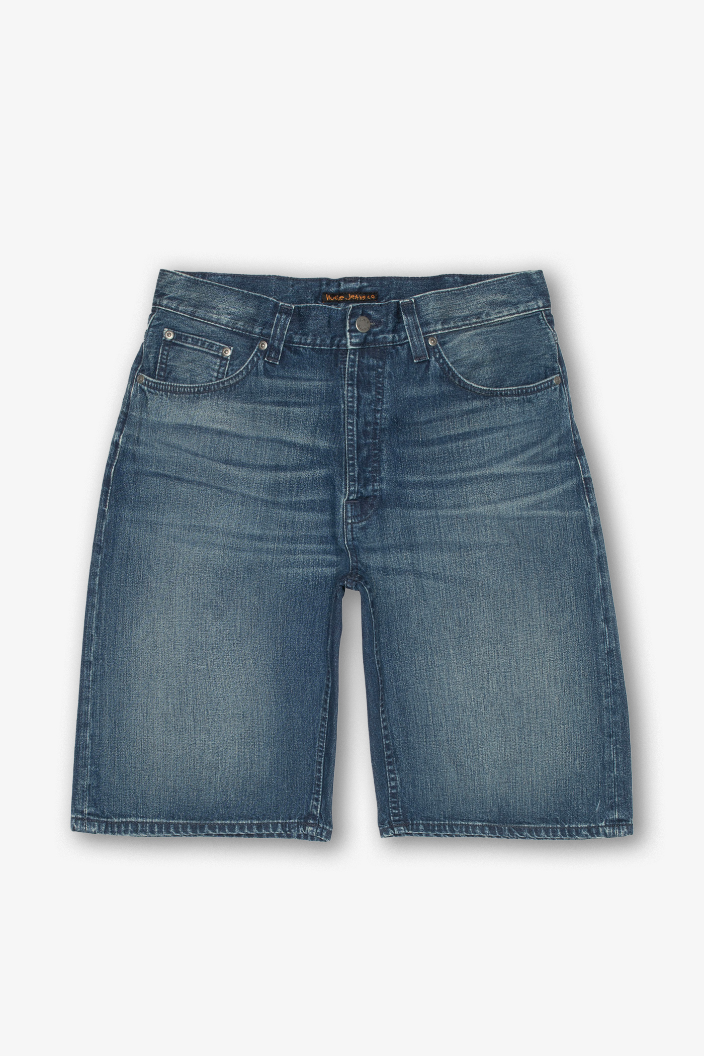 Nudie Jeans | Zeb Denim Shorts Mid Blue