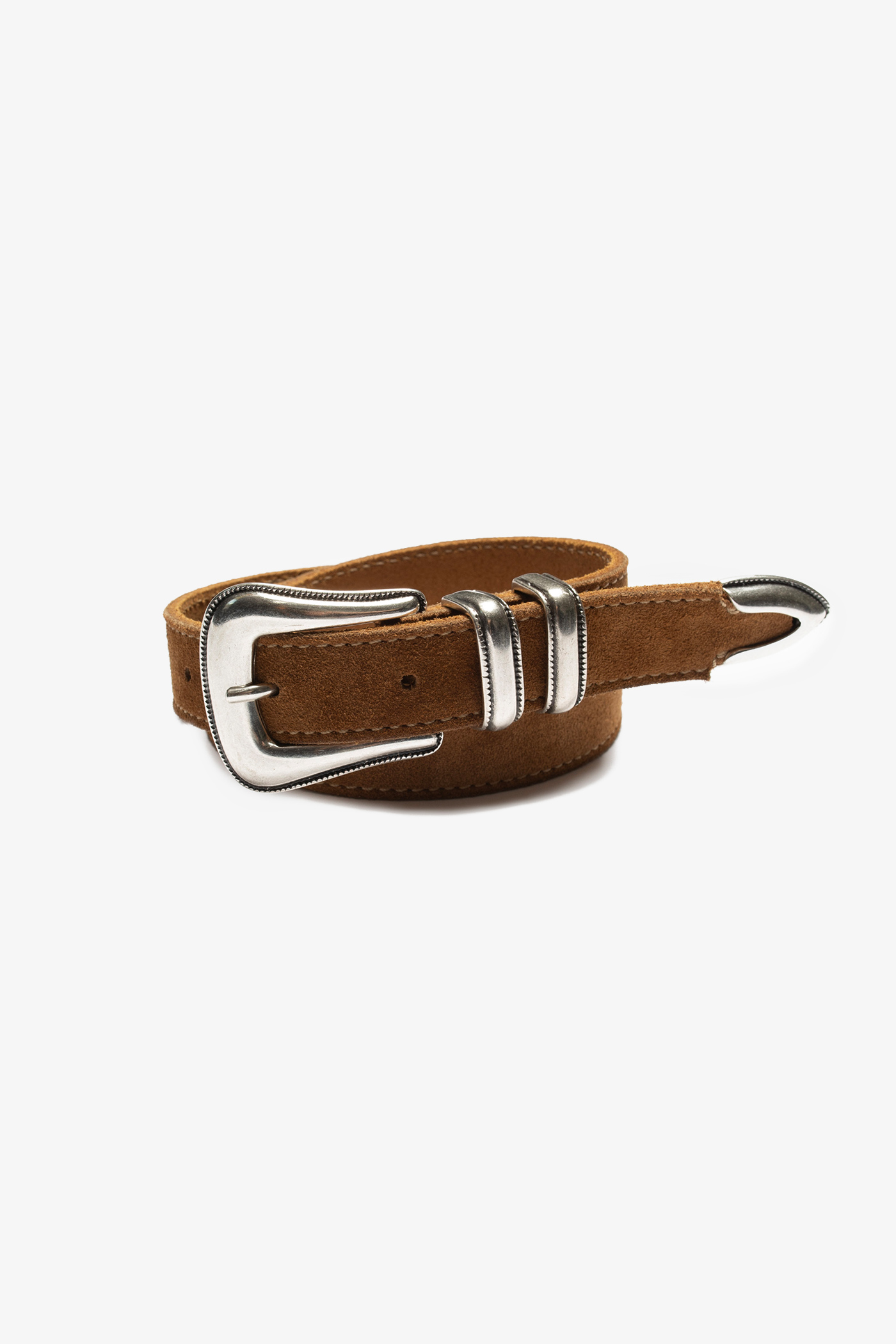 Nudie Jeans | Western Suede Silver Belt