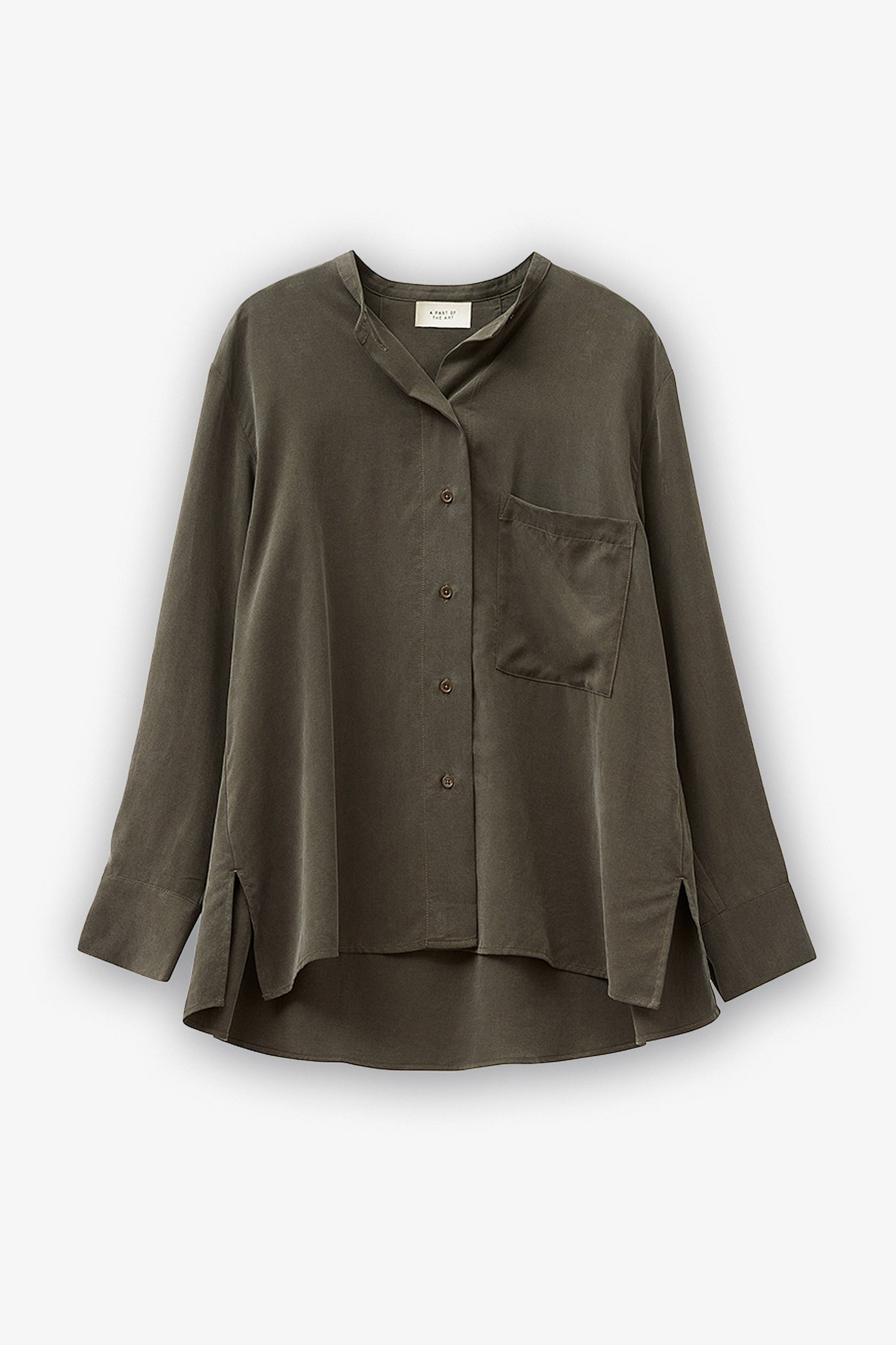 A Part of the Art | Airy Shirt Pine Green