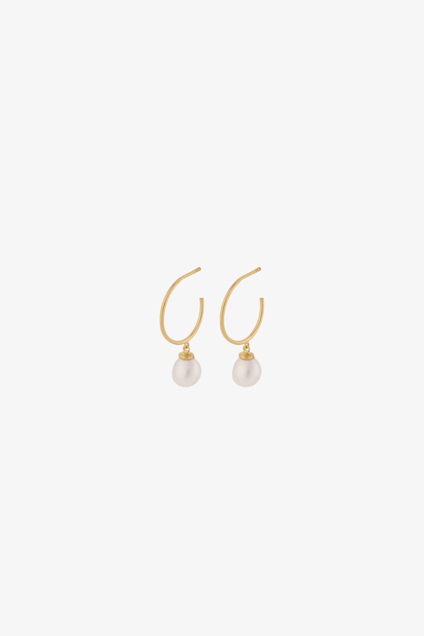 Pernille Corydon | Ocean Dream Hoops 18 mm-Gold Plated