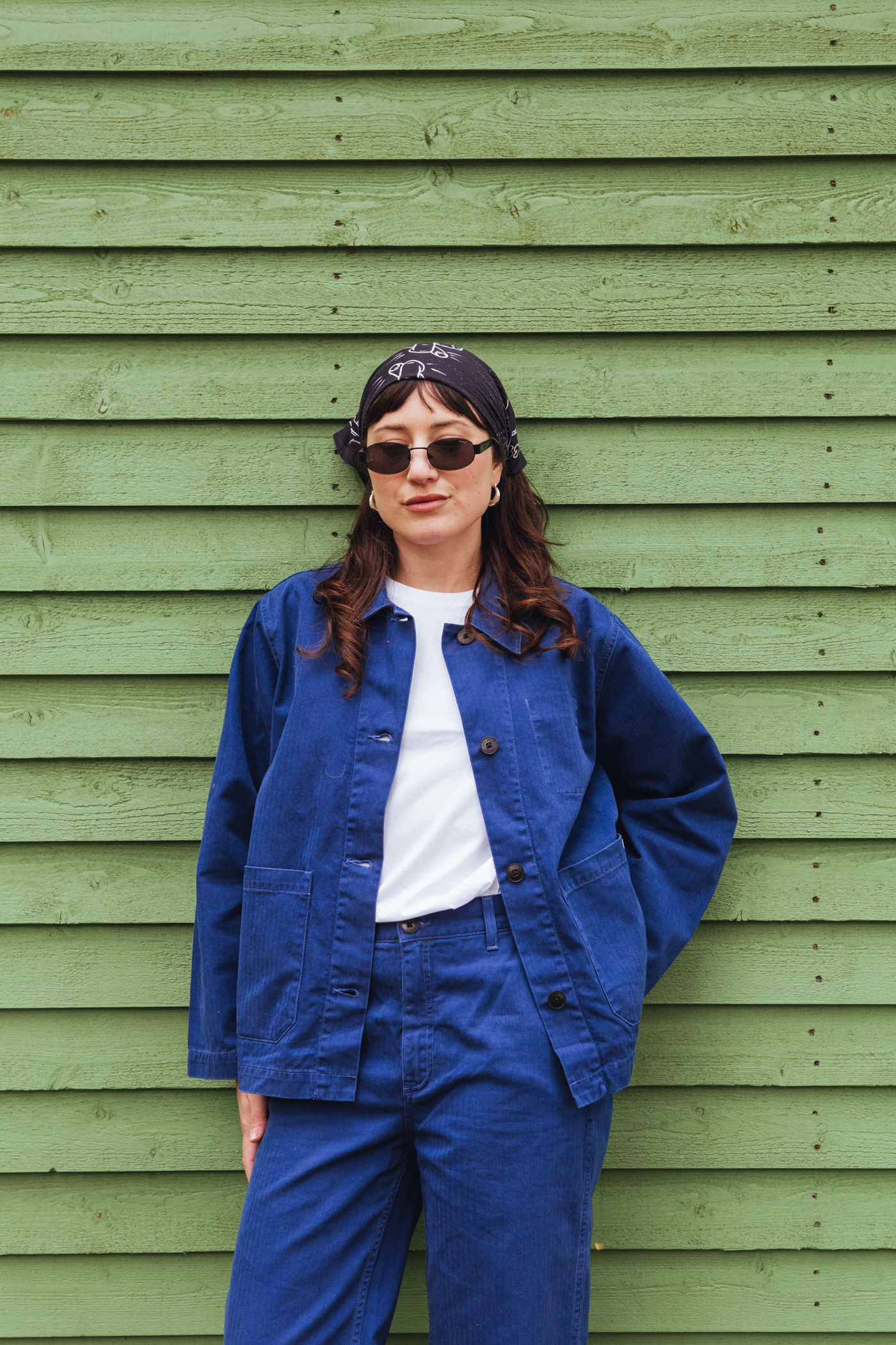 Nudie Jeans | Lovis Herringbone Denim Jacket Denim