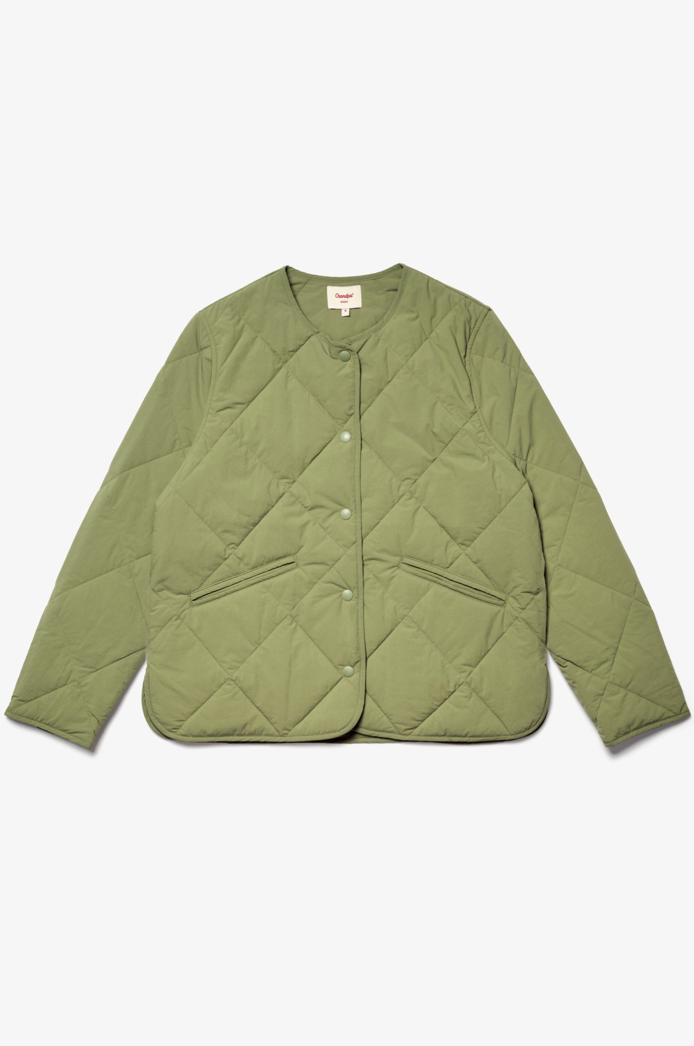 Grandpa Goods | W Quilted Jacket Green