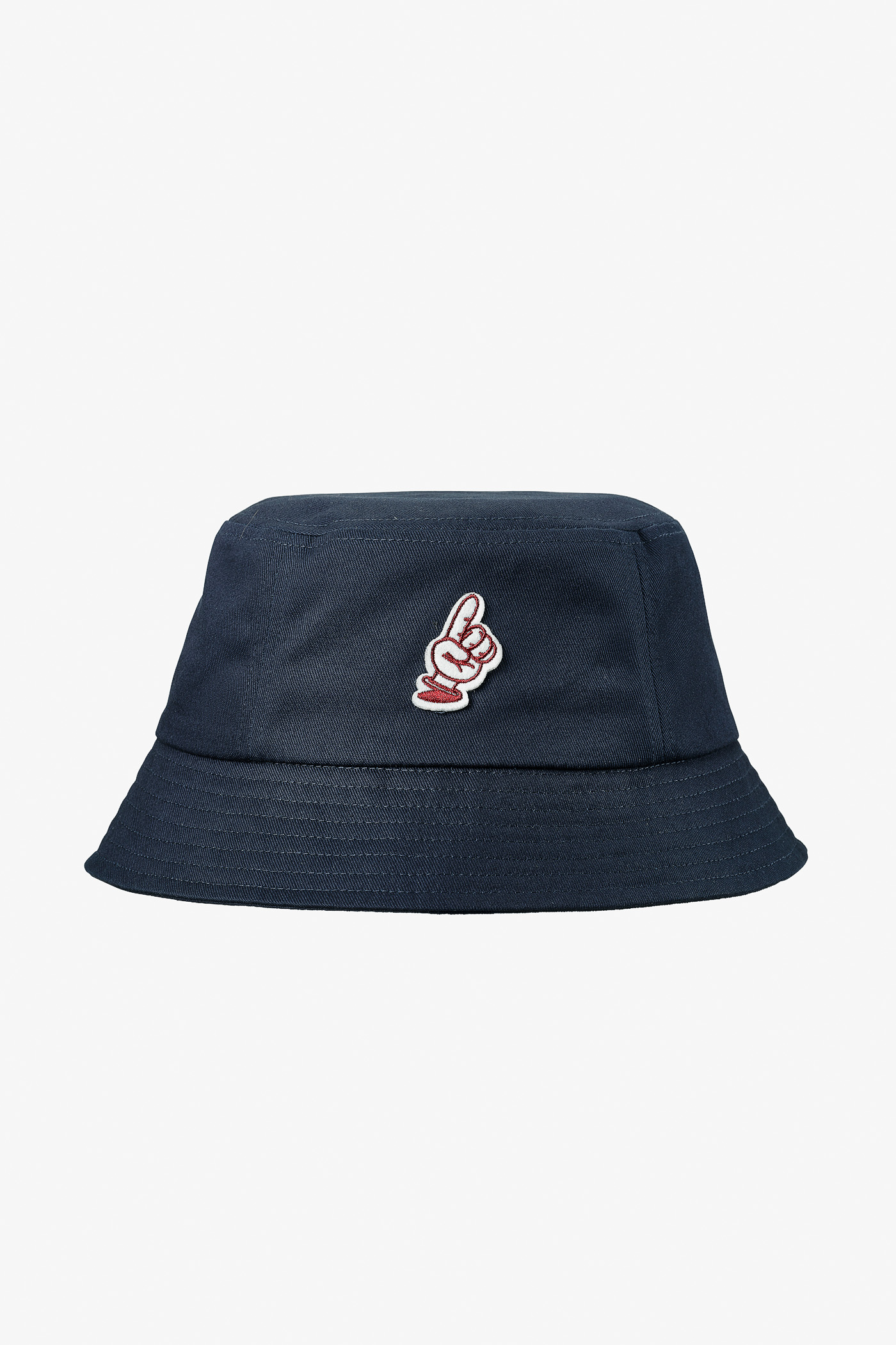 Grandpa Goods | Fingerpatch Bucket Hat Navy