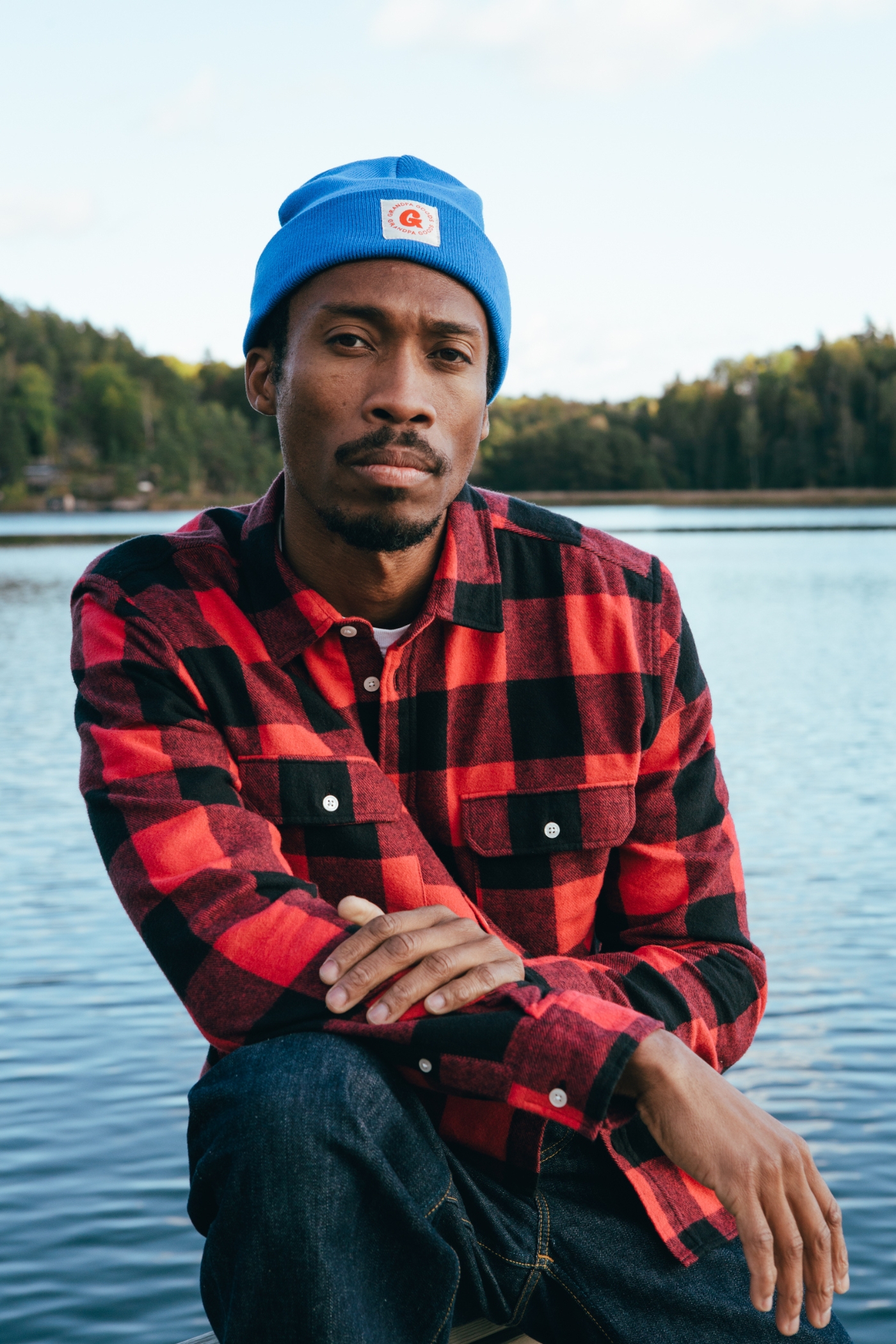 Grandpa Goods | Lumberjack Flannel Shirt Red